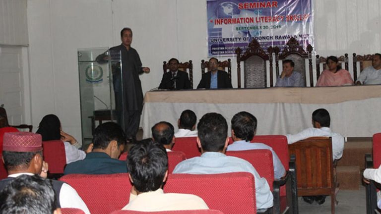 Capacity building workshop in Rawalakot