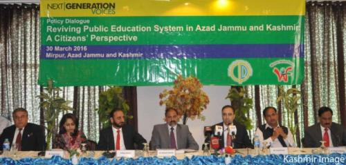 AJK political parties resolve to de-politicise education system